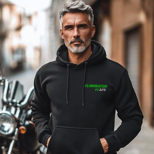 Kawasaki EL 125 Eliminator Inspired Hoodie - Motorcycle Sweatshirt for Riders