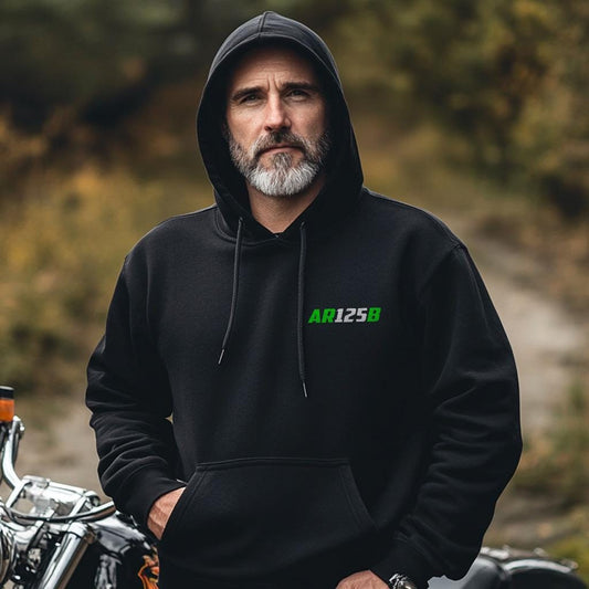 Kawasaki AR125B Inspired Hoodie - Motorcycle Sweatshirt for Riders