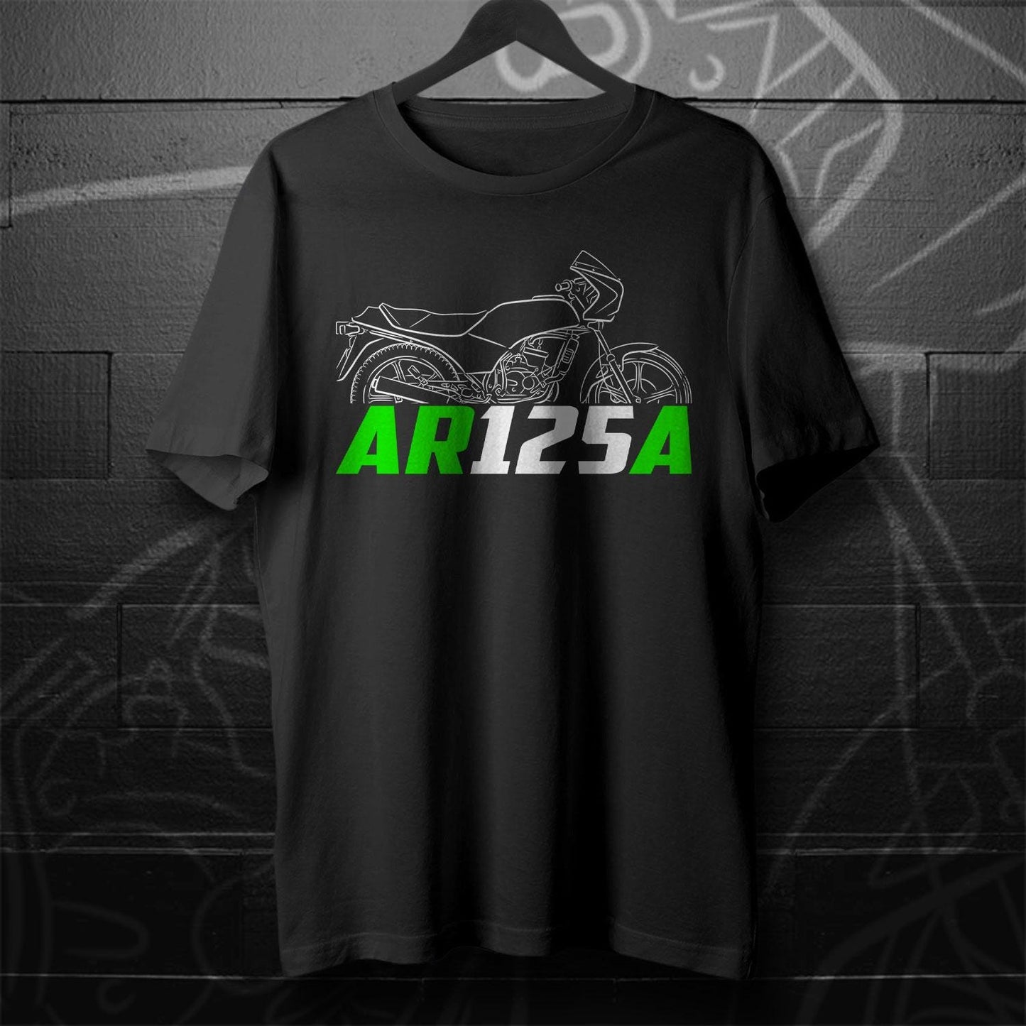 Kawasaki AR125A Inspired T-Shirt - Motorcycle Tee Shirt for Riders