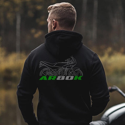 Kawasaki AR80K Inspired Hoodie - Motorcycle Sweatshirt for Riders