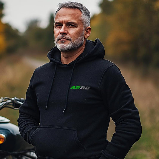 Kawasaki AR80 Inspired Hoodie - Motorcycle Sweatshirt for Riders