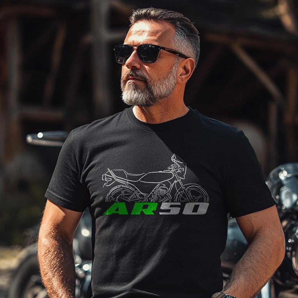 Kawasaki AR50 1981 - 1997 Inspired T-Shirt - Motorcycle Tee Shirt for Riders