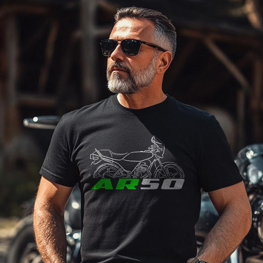 Kawasaki AR50 1981 - 1997 Inspired T-Shirt - Motorcycle Tee Shirt for Riders