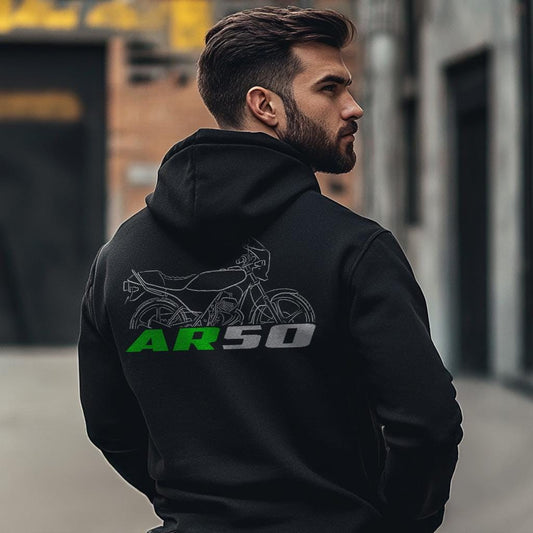 Kawasaki AR50 1981 - 1997 Inspired Hoodie - Motorcycle Sweatshirt for Riders