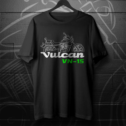 Kawasaki Vulcan 88 & VN-15 1987-1999 Inspired T-Shirt - Motorcycle Tee Shirt for Riders