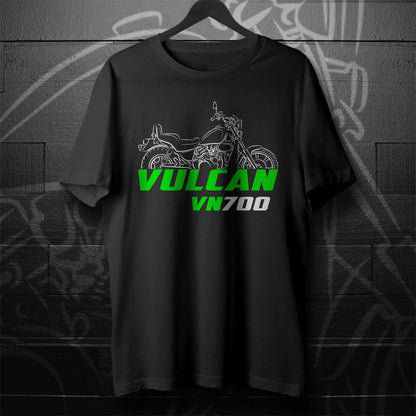 Kawasaki VN700 Vulcan 700 1985 Inspired T-Shirt - Motorcycle Tee Shirt for Riders