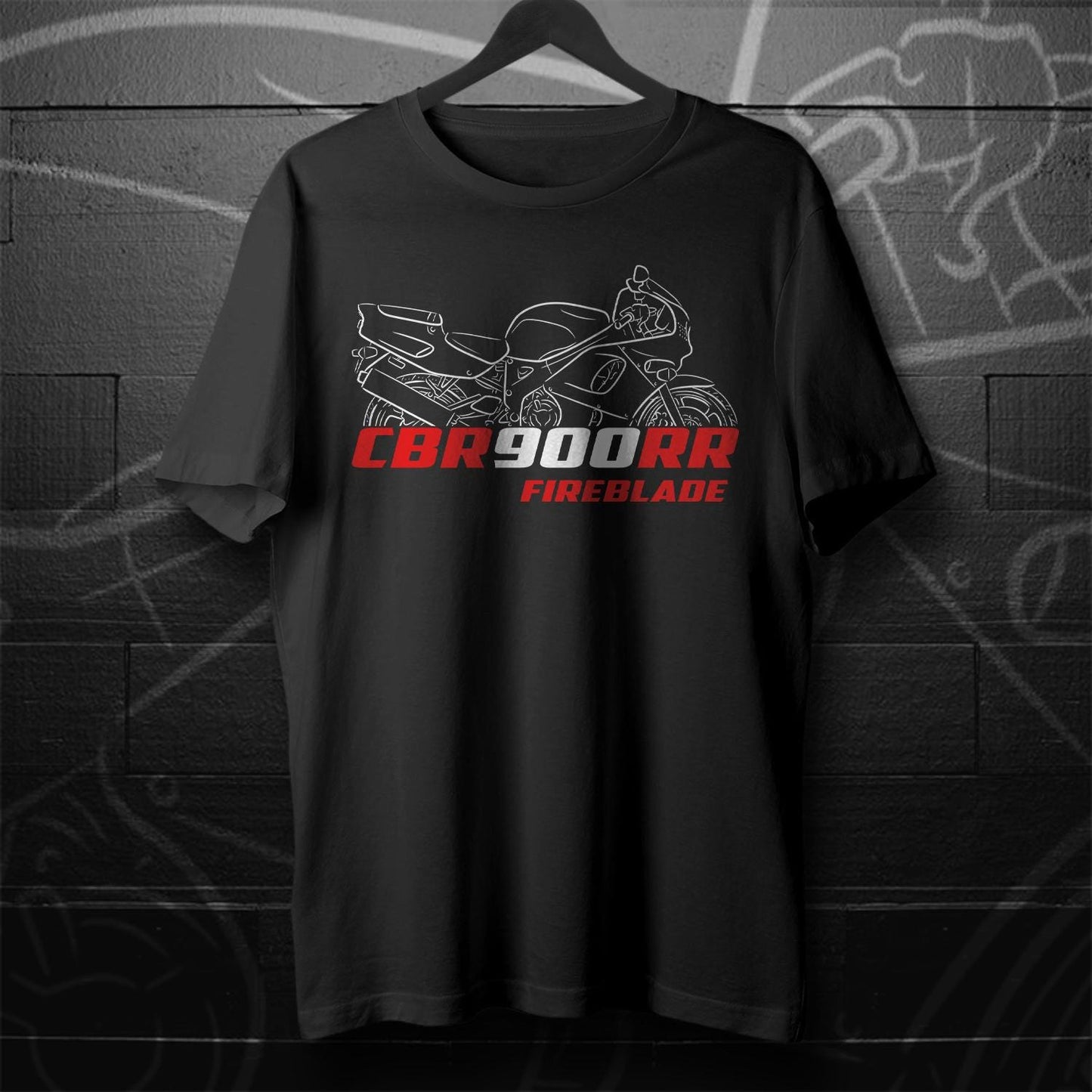 Honda CBR900RR FireBlade Inspired T-Shirt - Motorcycle Tee Shirt