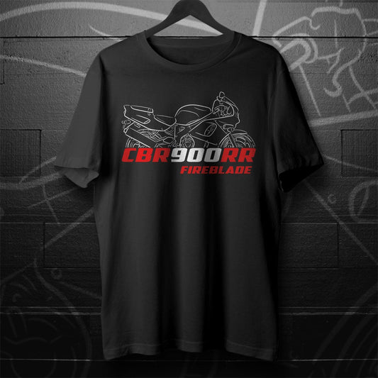 Honda CBR900RR FireBlade Inspired T-Shirt - Motorcycle Tee Shirt