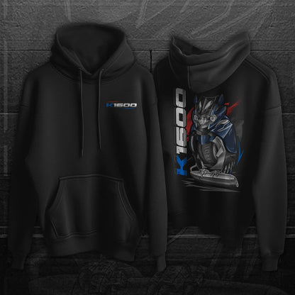 BMW K1600 Inspired Hoodie - Motorcycle Sweatshirt for Motorrad Rider