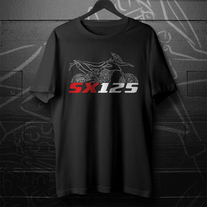 Aprilia SX 125 Inspired T-Shirt - Motorcycle Tee Shirt for Riders