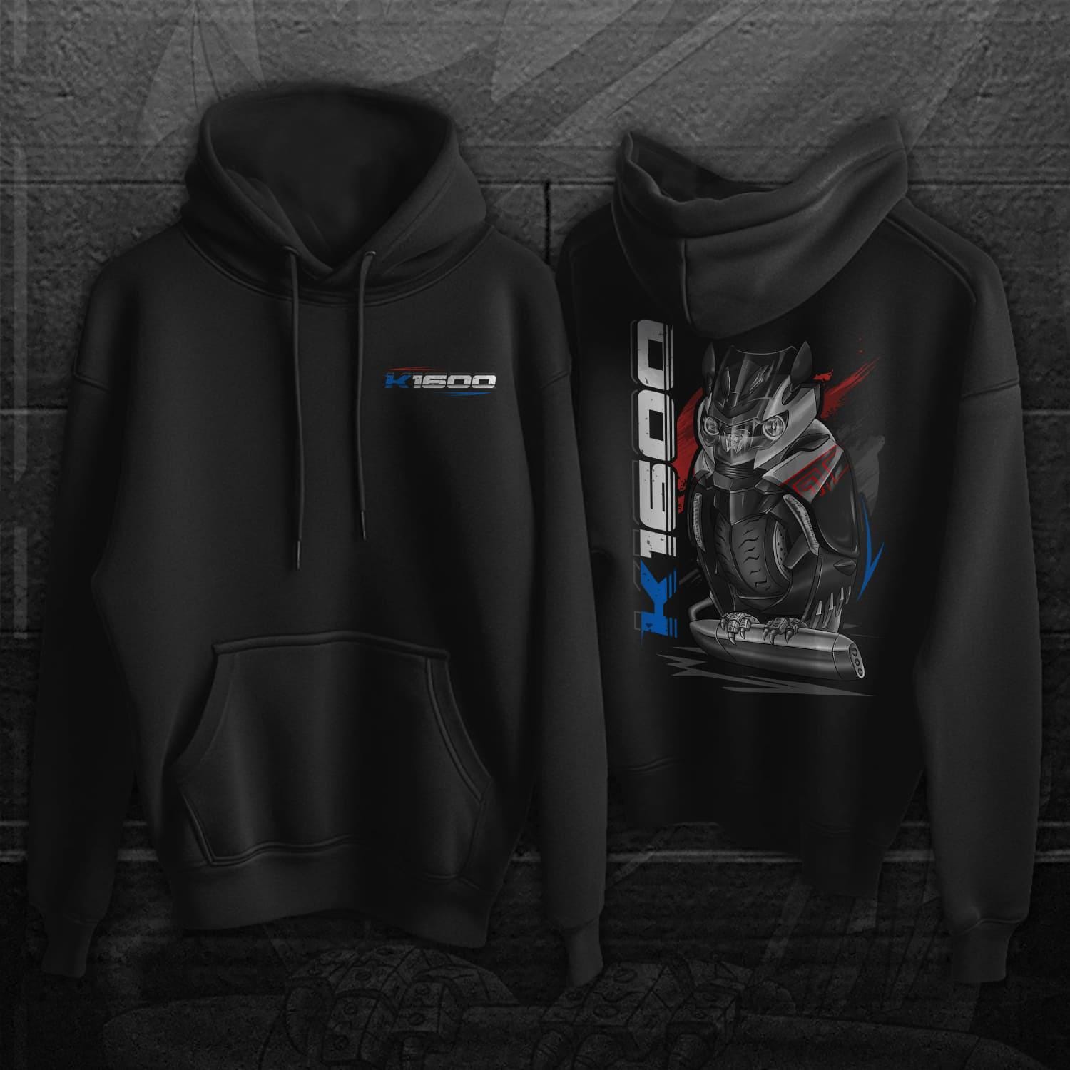 BMW K1600 Inspired Hoodie - Motorcycle Sweatshirt for Motorrad Rider