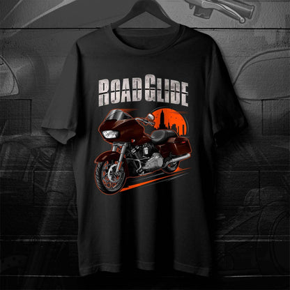 Harley Road Glide FLTRX T-Shirt - Motorcycle Tee Shirt for Bikers