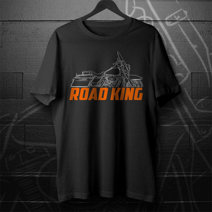 Harley-Davidson Road King FLHR Inspired T-Shirt - Biker Motorcycle Tee Shirt
