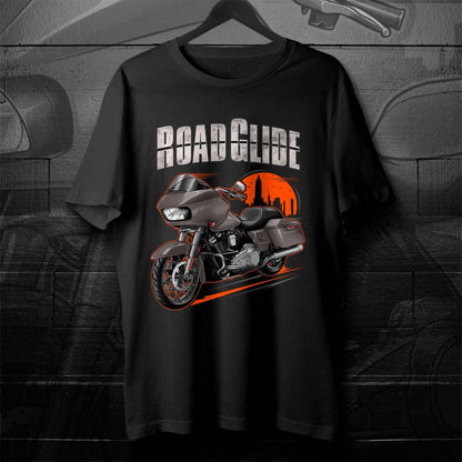 Harley Road Glide FLTRX T-Shirt - Motorcycle Tee Shirt for Bikers