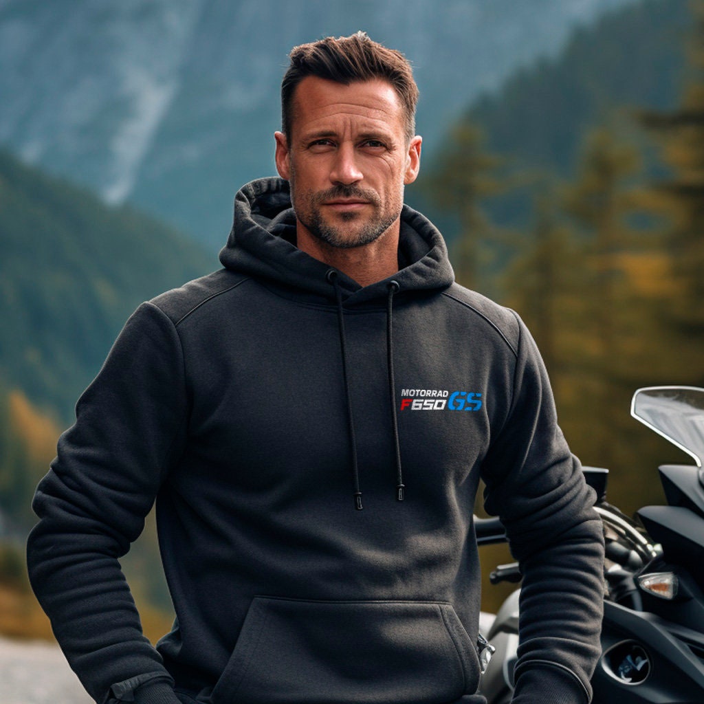 BMW F650GS Hoodie - Motorcycle Sweatshirt for Riders