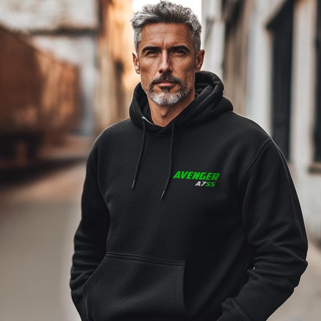 Kawasaki A7SS Avenger 1967 - 1971 Inspired Hoodie - Motorcycle Sweatshirt for Riders