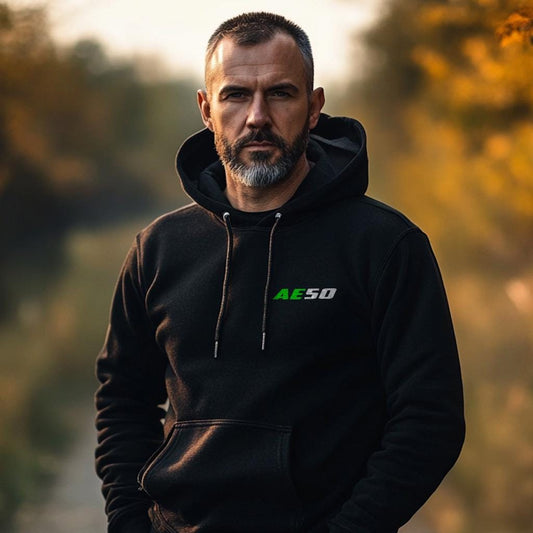 Kawasaki AE50 1981 - 1986 Inspired Hoodie - Motorcycle Sweatshirt for Riders