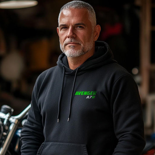 Kawasaki A7R 1967 - 1971 Inspired Hoodie - Motorcycle Sweatshirt for Riders