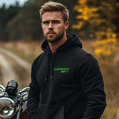 Kawasaki A1SS Samurai 1967 - 1971 Inspired Hoodie - Motorcycle Sweatshirt for Riders