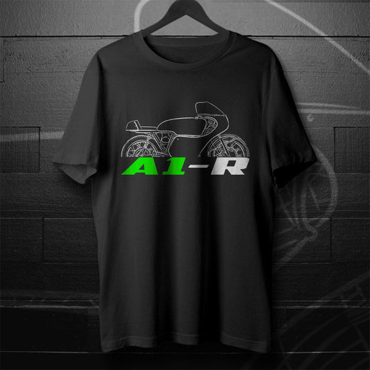 Kawasaki A1-R 250 1967 - 1971 Inspired T-Shirt - Motorcycle Tee Shirt for Riders