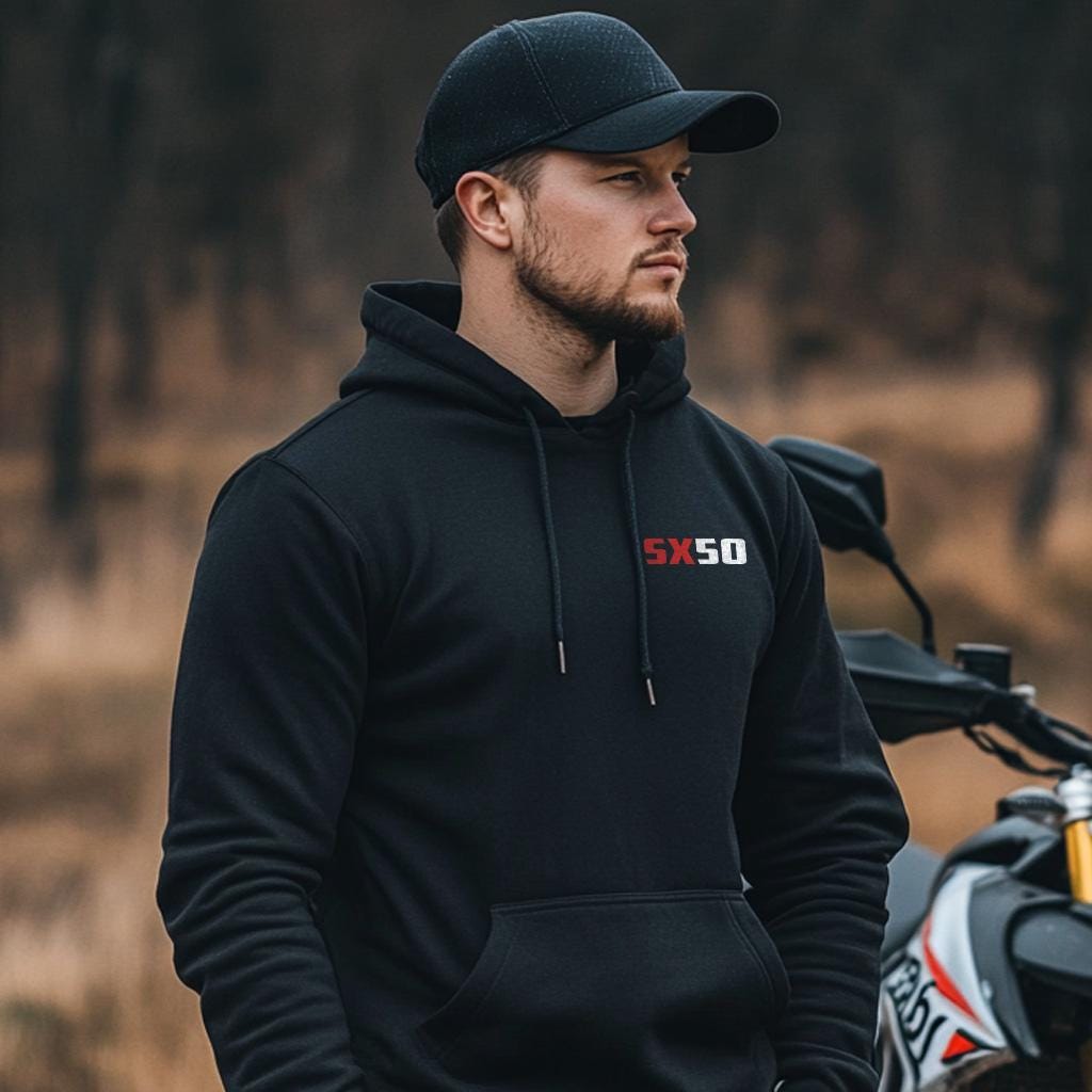 Aprilia SX 50 Inspired Hoodie - Motorcycle Sweatshirt for Riders