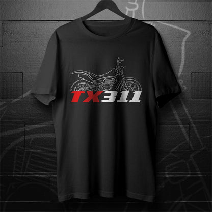 Aprilia TX 311 Inspired T-Shirt - Motorcycle Tee Shirt for Riders