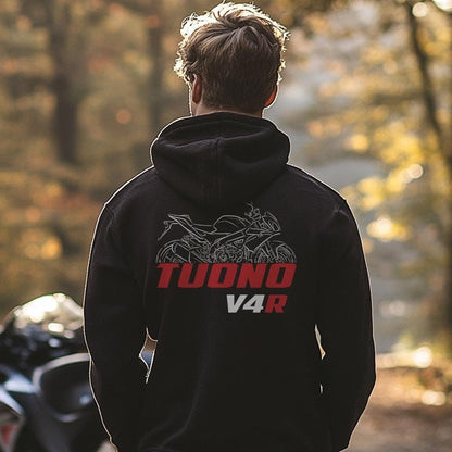 Aprilia Tuono V4 R Inspired Hoodie - Motorcycle Sweatshirt for Riders