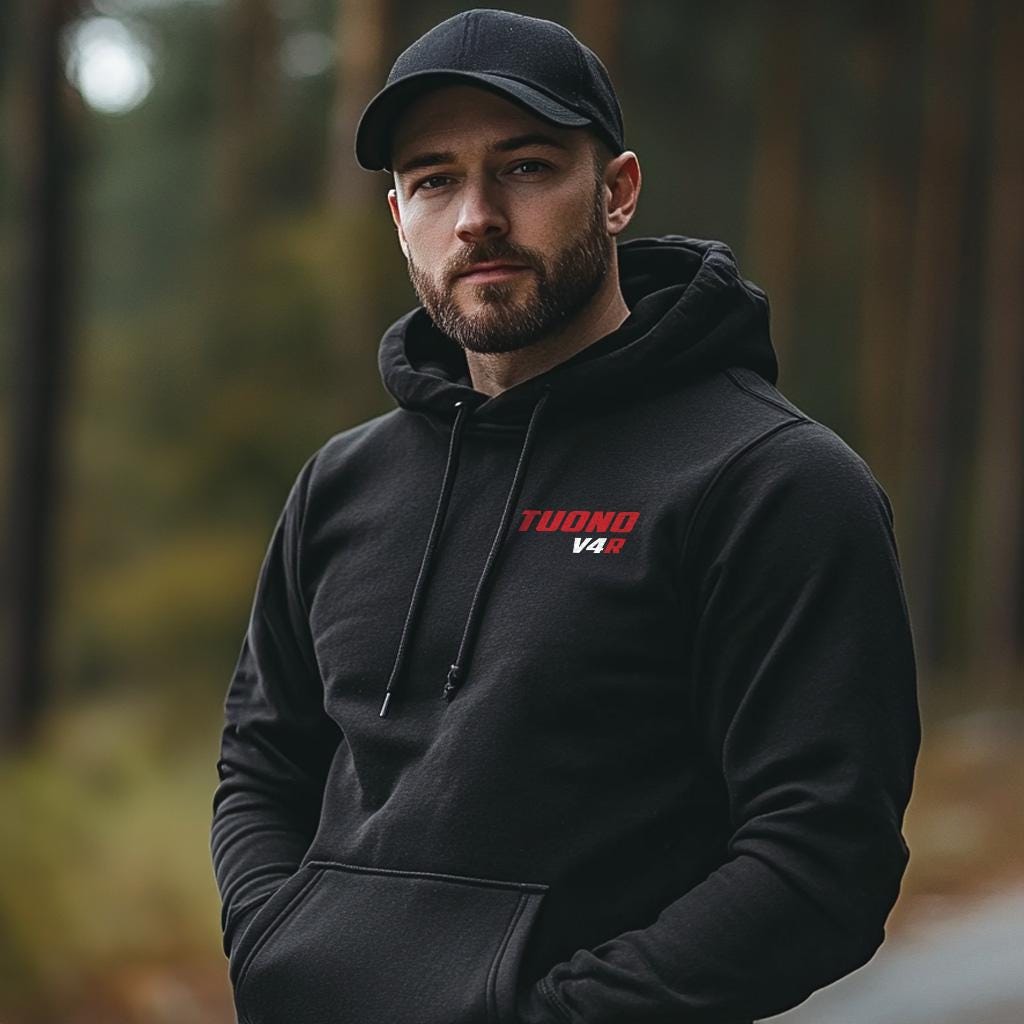 Aprilia Tuono V4 R Inspired Hoodie - Motorcycle Sweatshirt for Riders