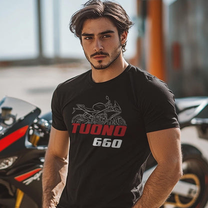 Aprilia Tuono 660 Inspired T-Shirt - Motorcycle Tee Shirt for Riders