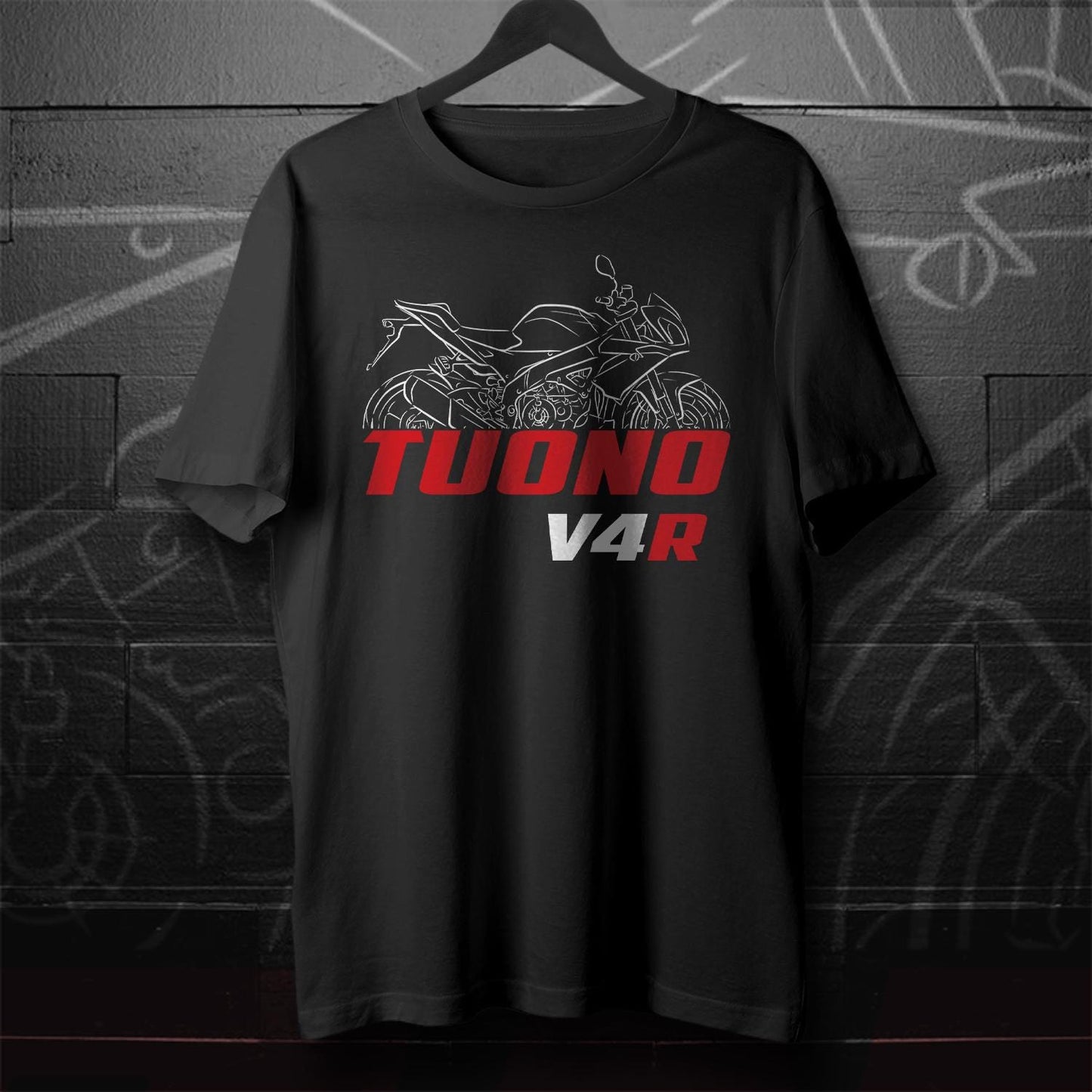 Aprilia Tuono V4 R Inspired T-Shirt - Motorcycle Tee Shirt for Riders