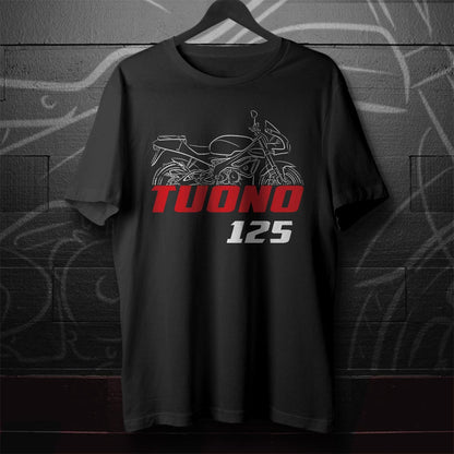 Aprilia Tuono 125 Inspired T-Shirt - Motorcycle Tee Shirt for Riders