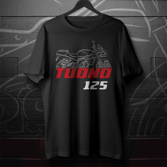 Aprilia Tuono 125 Inspired T-Shirt - Motorcycle Tee Shirt for Riders