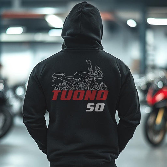 Aprilia Tuono 50 Inspired Hoodie - Motorcycle Sweatshirt for Riders