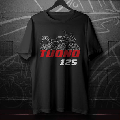 Aprilia Tuono 125 Inspired T-Shirt - Motorcycle Tee Shirt for Riders