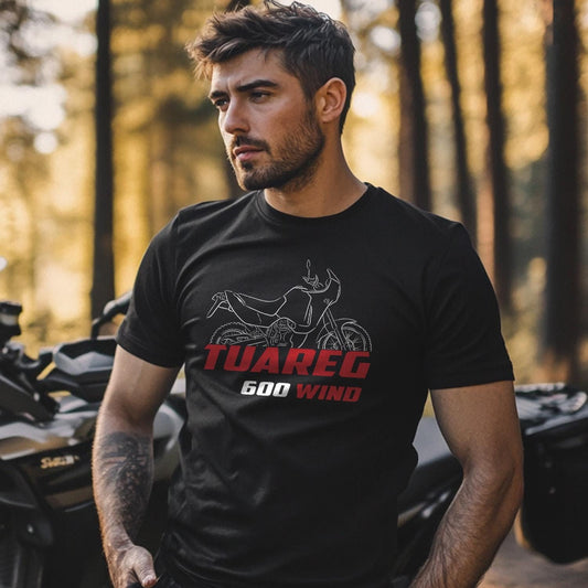 Aprilia Tuareg 600 Wind Inspired T-Shirt - Motorcycle Tee Shirt for Riders