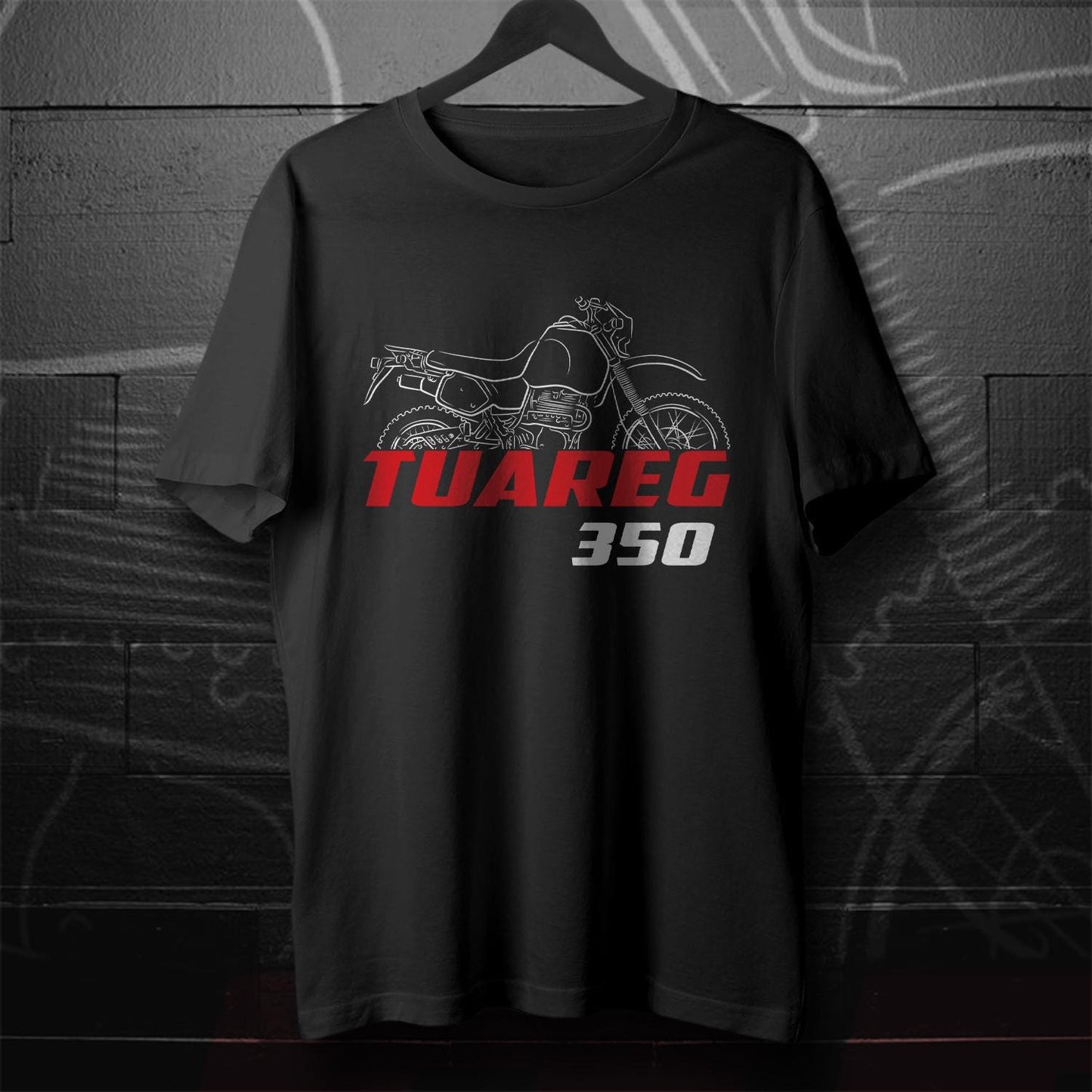 Aprilia Tuareg 350 Inspired T-Shirt - Motorcycle Tee Shirt for Riders