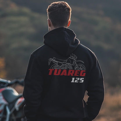 Aprilia Tuareg 125 Inspired Hoodie - Motorcycle Sweatshirt for Riders