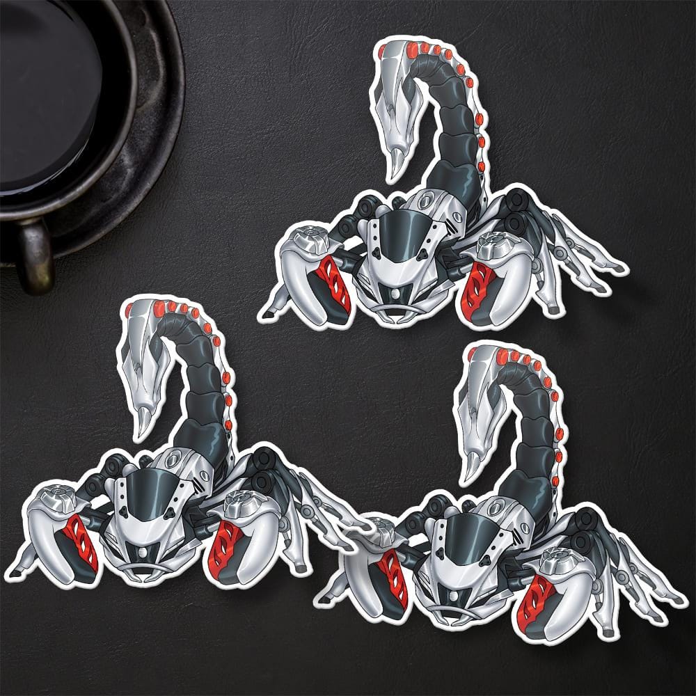 Yamaha YZF-R7 2022-24 Inspired Stickers - Set of 3 Motorcycle Decals for Riders