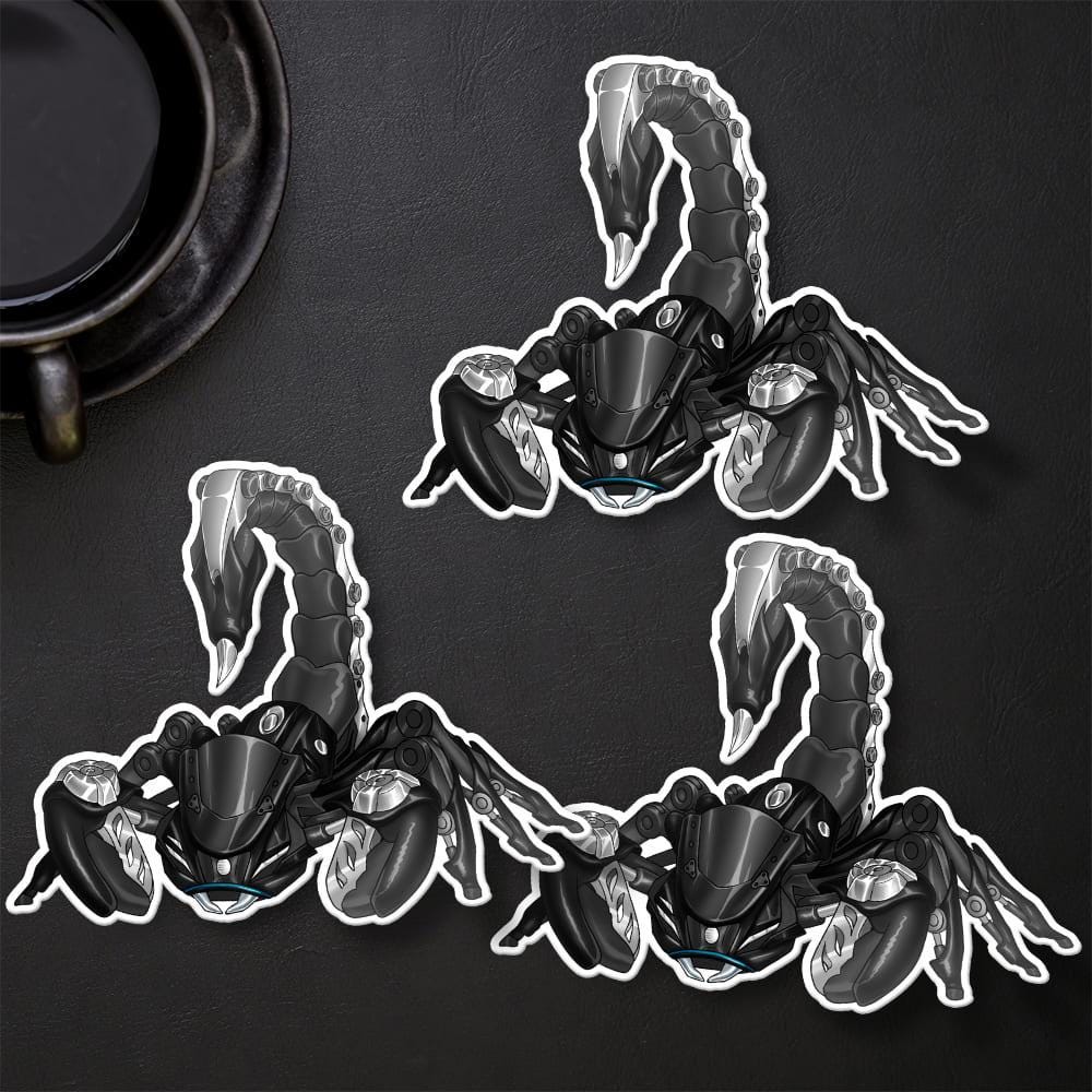 Yamaha YZF-R7 2022-24 Inspired Stickers - Set of 3 Motorcycle Decals for Riders