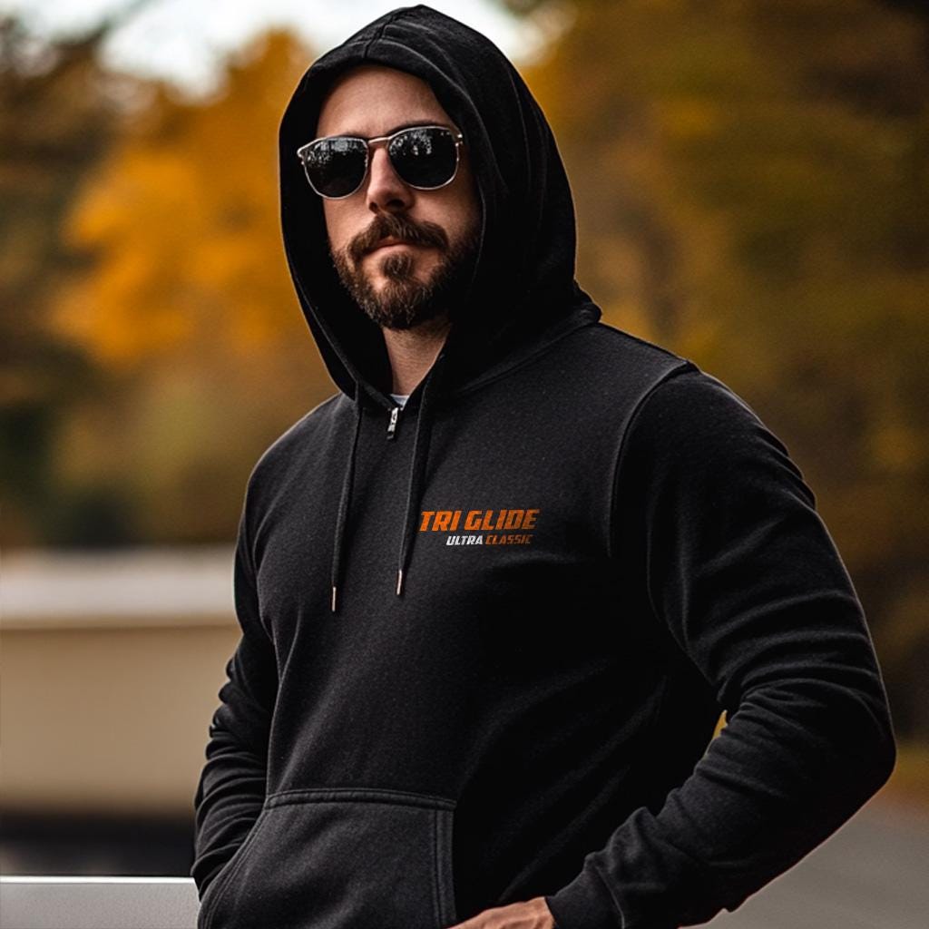 Harley-Davidson FLHTCUTG Tri Glide Ultra Classic Inspired Hoodie - Biker Motorcycle Sweatshirt