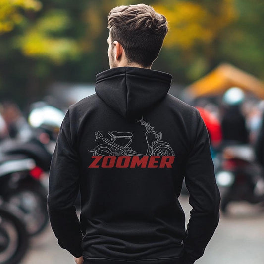 Honda Zoomer 50 Inspired Hoodie - Motorcycle Sweatshirt for Riders