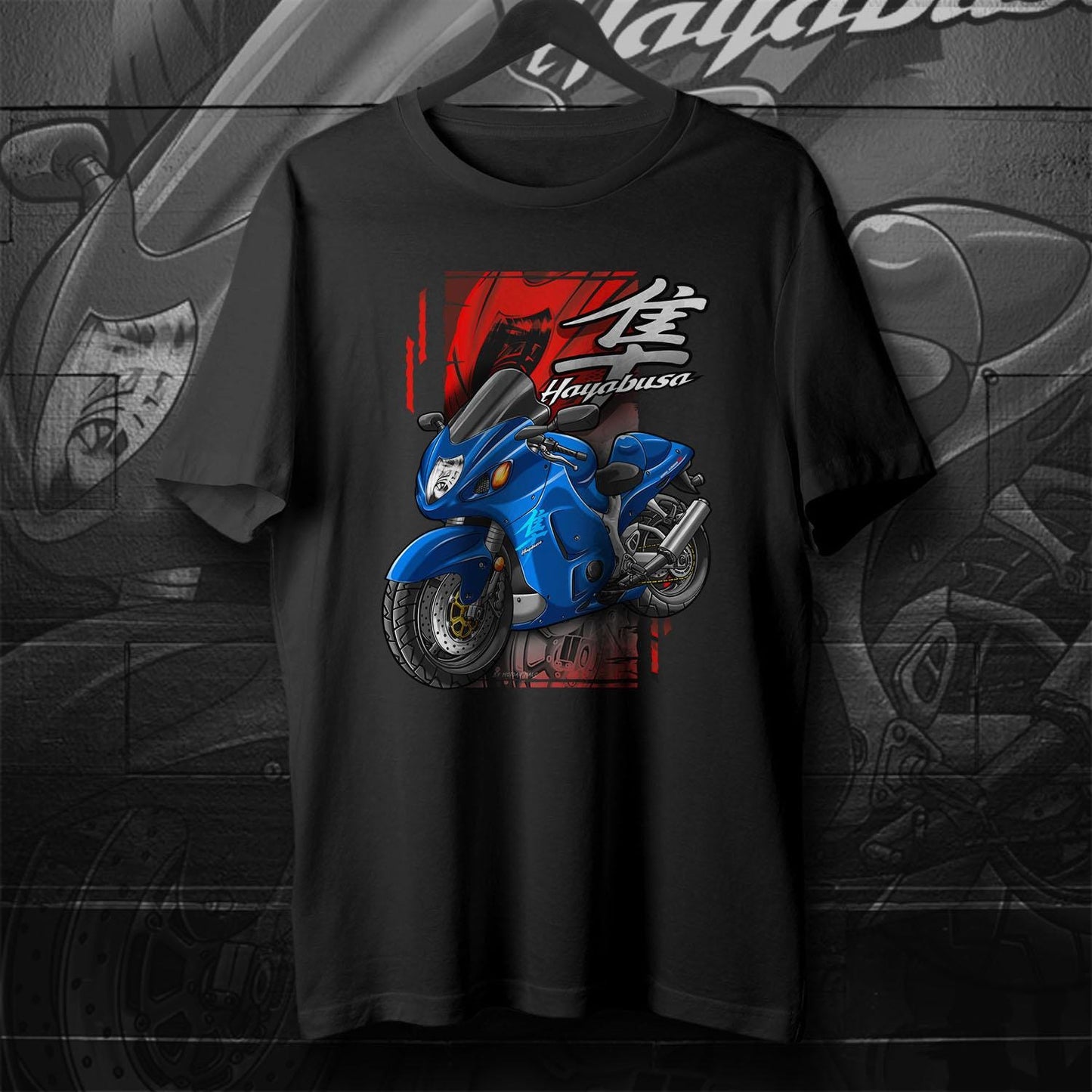 Suzuki Hayabusa 2007 Inspired T-Shirt - Motorcycle Tee Shirt