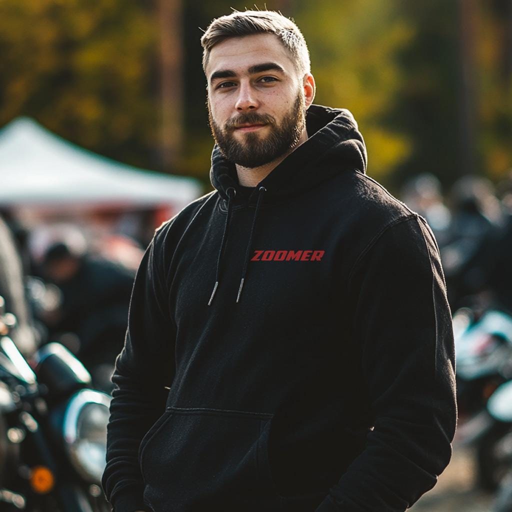 Honda Zoomer 50 Inspired Hoodie - Motorcycle Sweatshirt for Riders