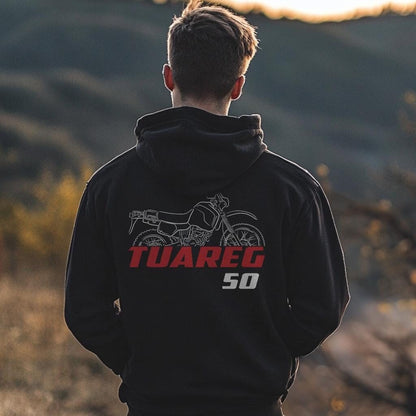 Aprilia Tuareg 50 Inspired Hoodie - Motorcycle Sweatshirt for Riders