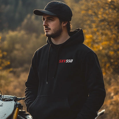 Aprilia SXV 550 Inspired Hoodie - Motorcycle Sweatshirt for Riders