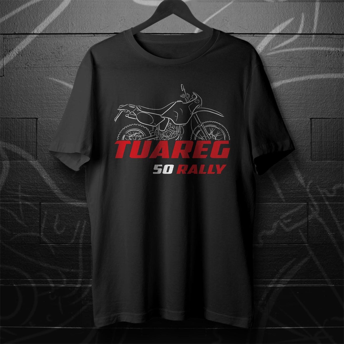 Aprilia Tuareg 50 Inspired T-Shirt - Motorcycle Tee Shirt for Riders