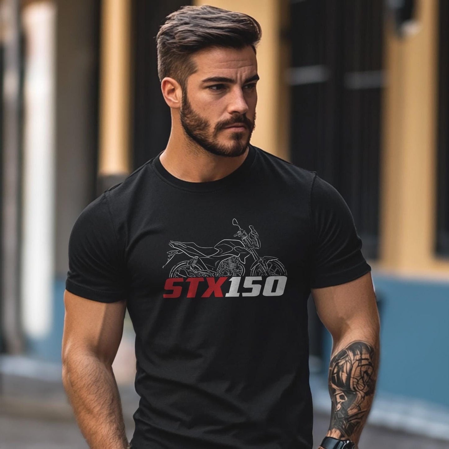 Aprilia STX 150 Inspired T-Shirt - Motorcycle Tee Shirt for Riders