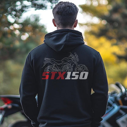 Aprilia STX 150 Inspired Hoodie - Motorcycle Sweatshirt for Riders
