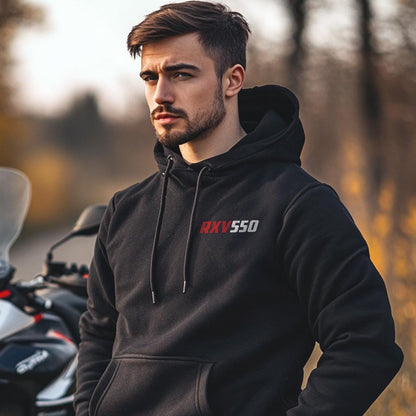 Aprilia RXV 550 Inspired Hoodie - Motorcycle Sweatshirt for Riders