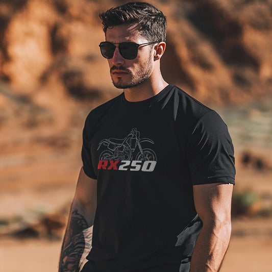 Aprilia RX 250 Inspired T-Shirt - Motorcycle Tee Shirt for Riders